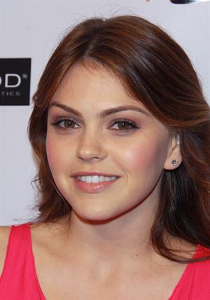 Aimee Teegarden the breast cancer charities of America 2 annual fashion show fundraiser in L.A. on October 19, 2011 