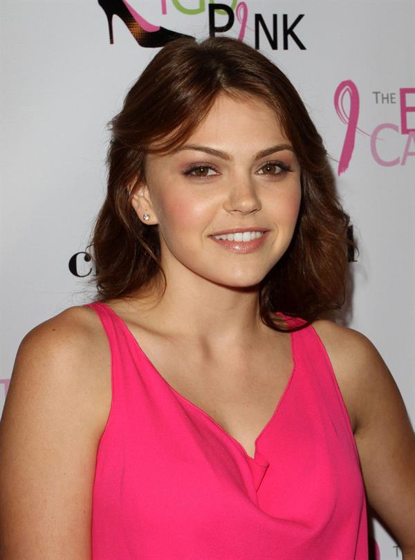 Aimee Teegarden the breast cancer charities of America 2 annual fashion show fundraiser in L.A. on October 19, 2011 