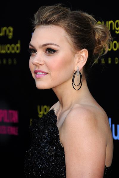 Aimee Teegarden at the Young Hollywood Awards presented by Bing at Club Nokia on May 20, 2011
