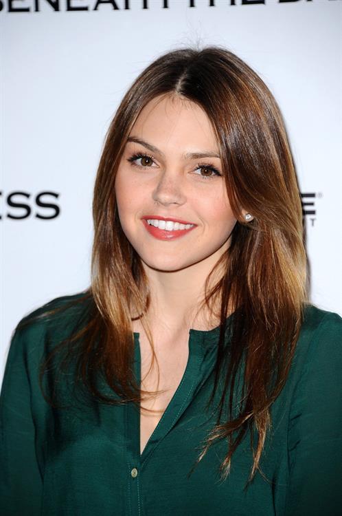 Aimee Teegarden screening of Beneath the Darkness in Los Angeles on January 4, 2011
