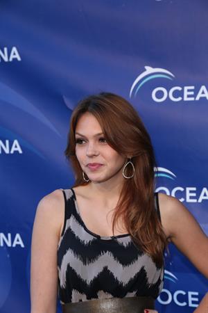 Aimee Teegarden arrives at 2012 Oceana's SeaChange Summer Party on July 29, 2012 in Laguna Beach, California