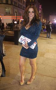 Bianca Gascoigne leaving a club on March 15, 2011 