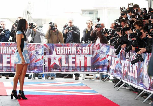 Alesha Dixon - arriving at Britain's Got Talent studios - London March 22, 2012