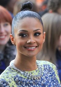 Alesha Dixon - Very short dress at Britains Got Talent auditions in London on February 7 2012