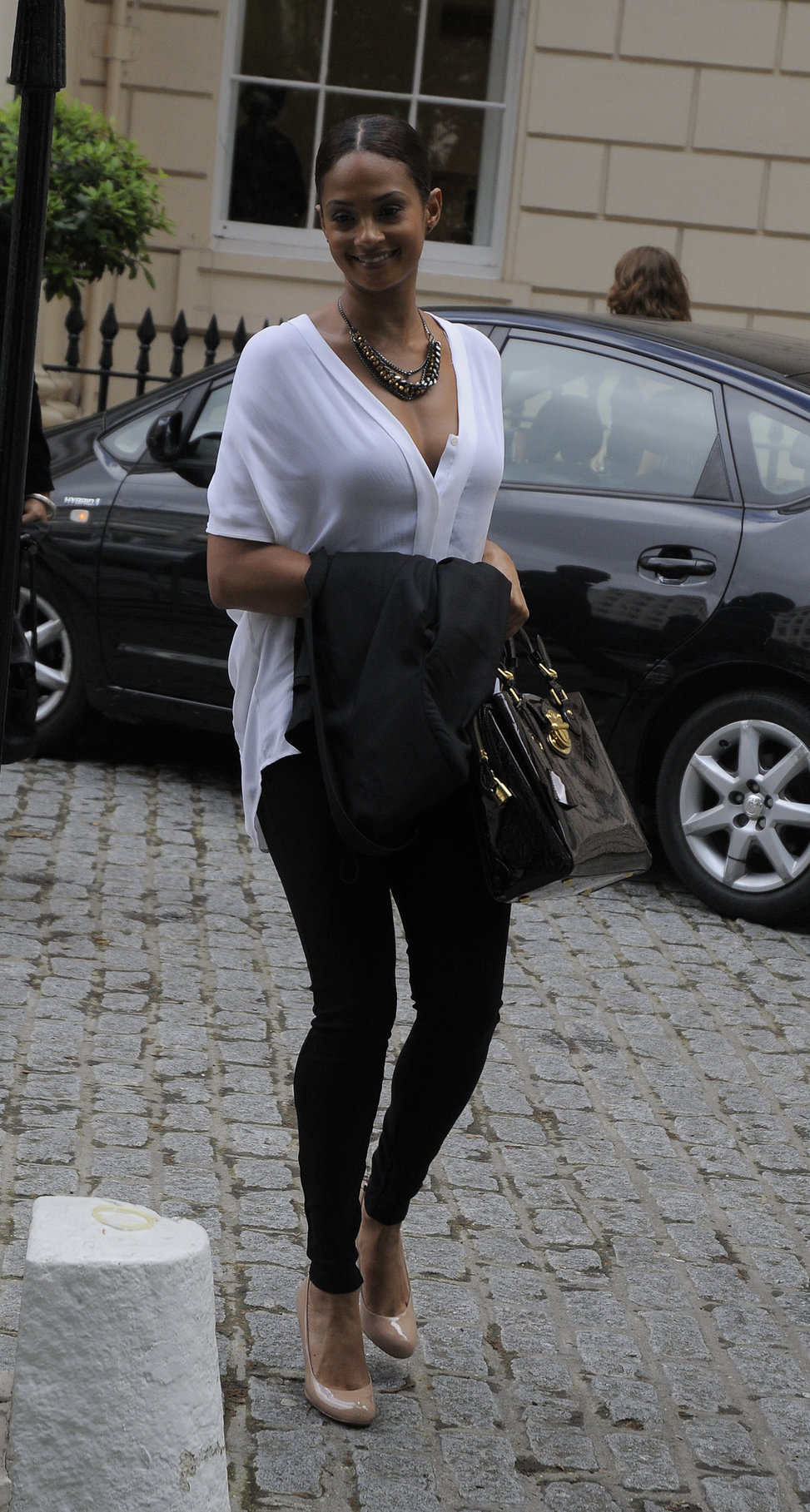 Alesha Dixon - Out in London on July 4, 2012