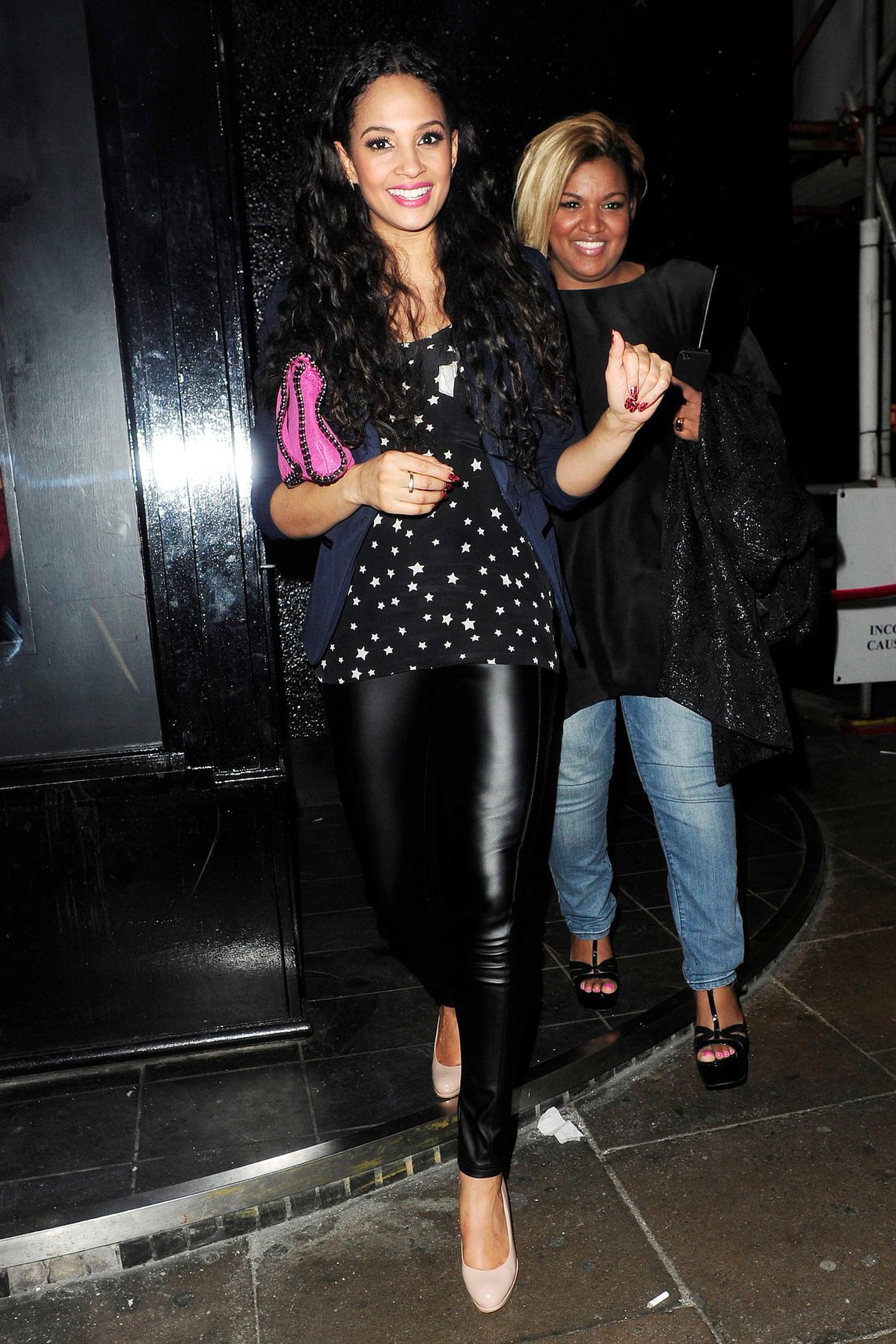 Alesha Dixon - London candids on March 3, 2012
