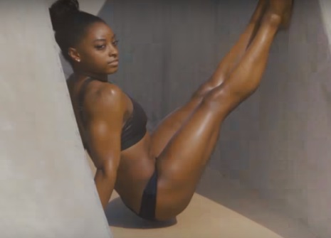 Simone Biles in a bikini