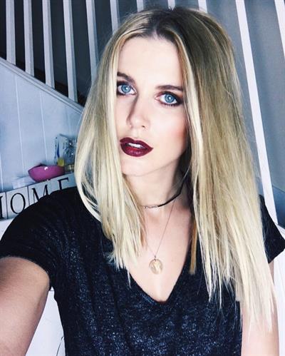 Ashley James taking a selfie