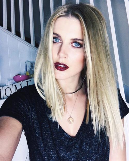 Ashley James taking a selfie