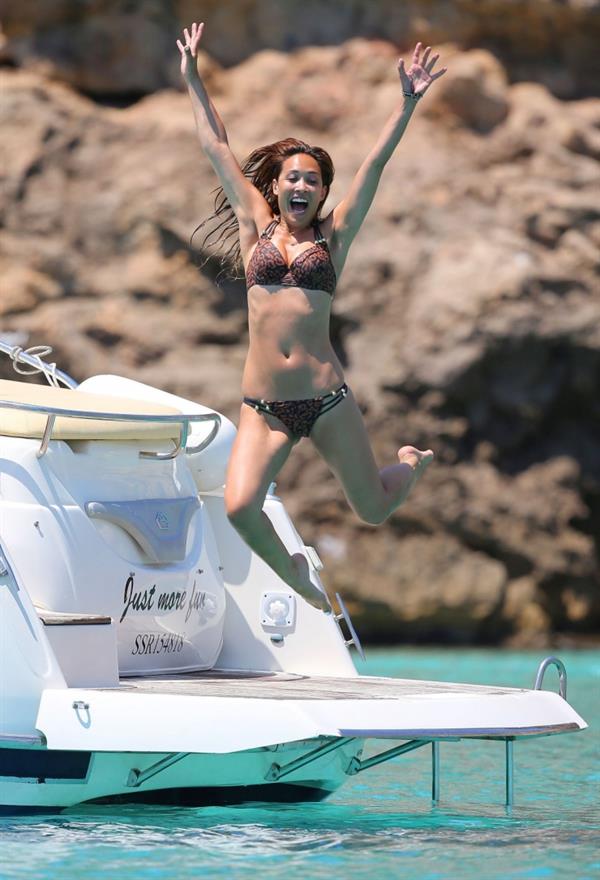 Myleene Klass in a bikini