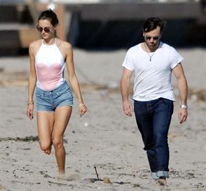 Alessandra Ambrosio at Malibu Beach on May 29, 2011