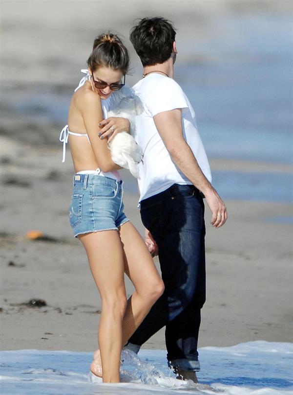 Alessandra Ambrosio at Malibu Beach on May 29, 2011