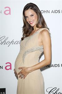 Alessandra Ambrosio 20th annual Elton John Aids foundation party on February 26, 2012 