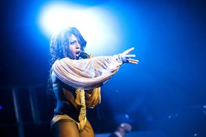 Alexandra Burke Belfast Waterfront January 2011 