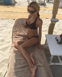 Ekaterina Zueva in a bikini