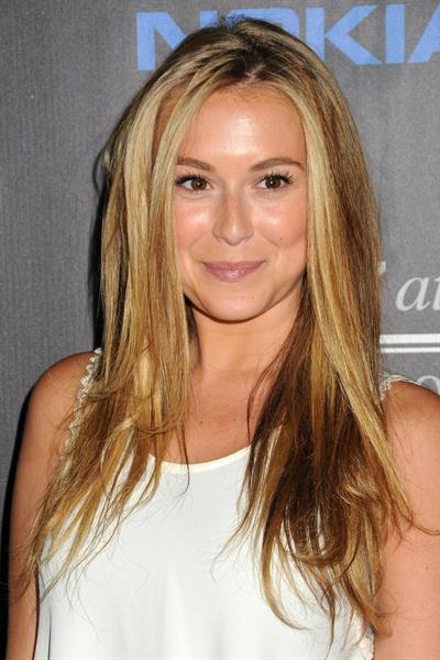 Alexa Vega arrives at ESPN The Magazine 4th Annual 'Body Issue' Party at Belasco Theatre on July 10, 2012 in Los Angeles, California. 