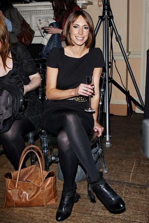 Alex Jones Umberto Giannini Glam Hair Catwalk October 20, 2010