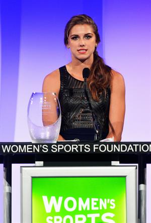 Alex Morgan 33rd Annual Salute To Women In Sports, October 17, 2012