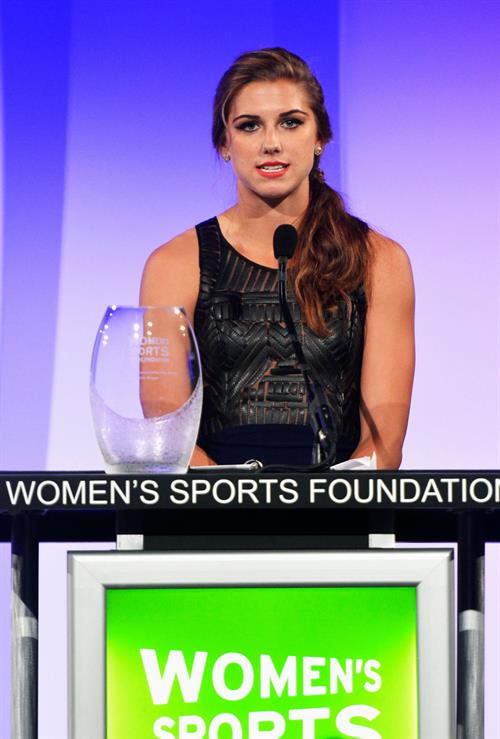 Alex Morgan 33rd Annual Salute To Women In Sports, October 17, 2012