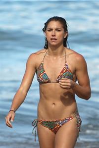 Alex Morgan bikini candids in Hawaii 12/19/12 