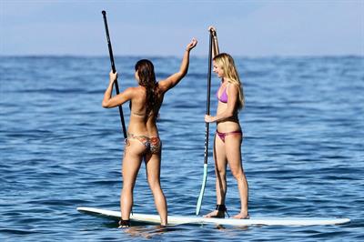 Alex Morgan bikini candids in Hawaii 12/19/12 