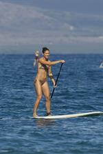 Alex Morgan bikini candids in Hawaii 12/19/12 