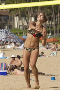 Alex Morgan bikini candids in Hawaii 12/19/12 