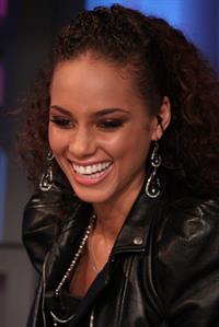 Alicia Keys appearing on the Spanish tv show El Hormiguero on January 19, 2010 