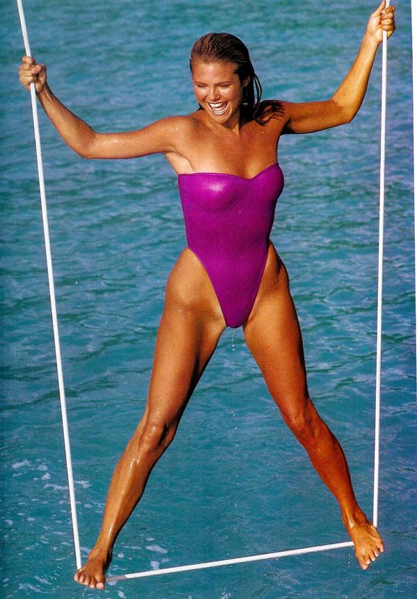 Christie Brinkley in a bikini