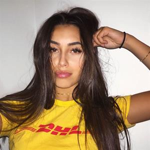 Claudia Tihan taking a selfie