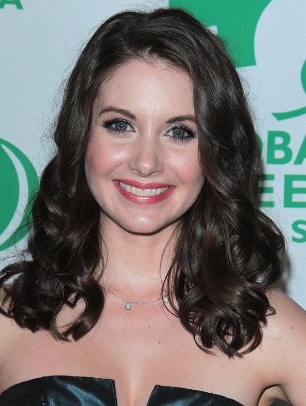 Alison Brie attends Global Green USA 8th annual Pre Oscar party at Avalon on February 23, 2011 