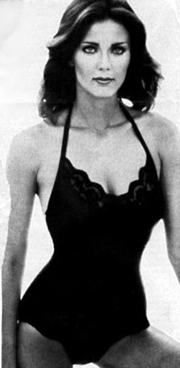 Lynda Carter in lingerie