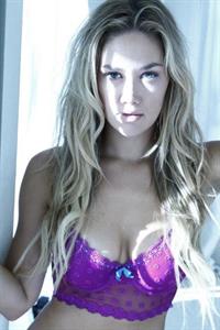 Sunny Reichert in lingerie