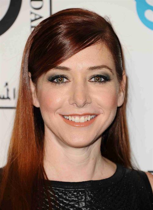 Alyson Hannigan attends Make Equality Reality Event 11/4/13