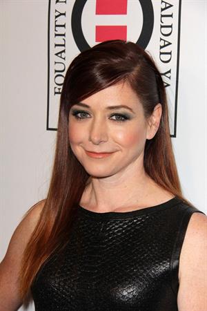 Alyson Hannigan attends Make Equality Reality Event 11/4/13