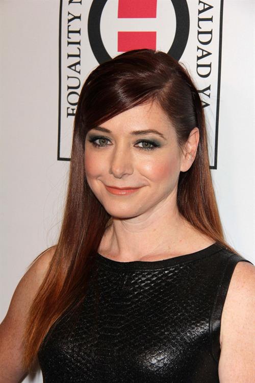 Alyson Hannigan attends Make Equality Reality Event 11/4/13