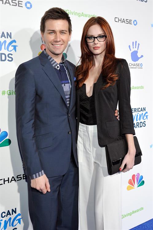 Alyssa Campanella American Giving Awards in Pasadena 12/7/12 