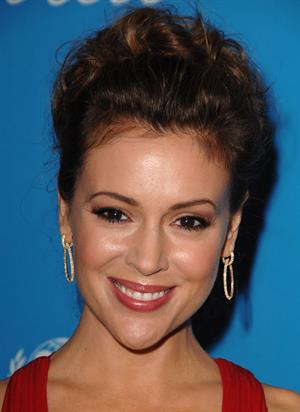 Alyssa Milano attends the Unicef Ball 