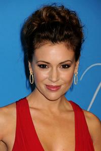 Alyssa Milano attends the Unicef Ball 