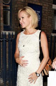 Amanda Holden Theatre Royal in London on August 25, 2011 