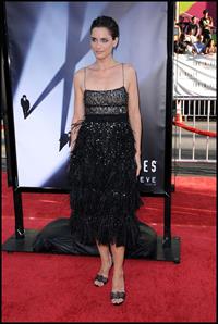 Amanda Peet the X Files I Want to Believe world premiere in Hollywood 