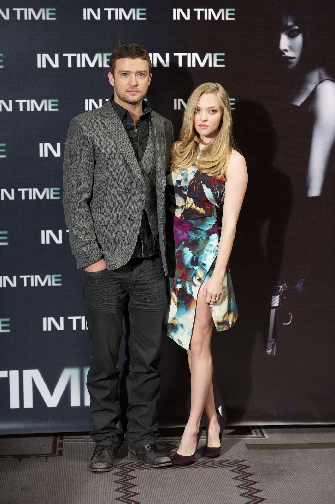Amanda Seyfried at In Time photocall in Madrid Spain on November 3, 2011 