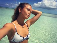 Sailor Brinkley Cook in a bikini