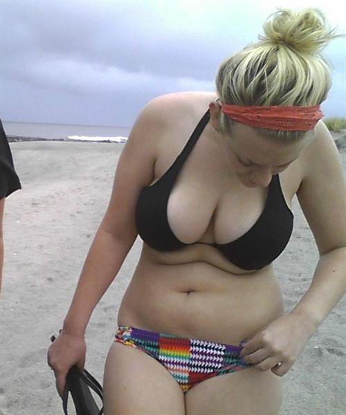 Anonymous in a bikini