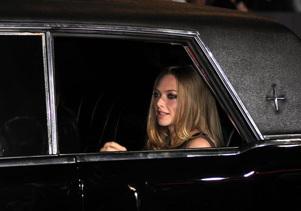 Amanda Seyfried In Time premiere in Los Angeles on October 20, 2011 