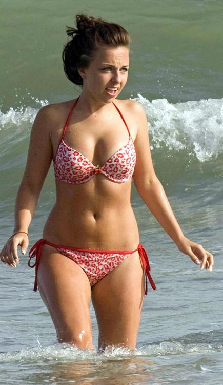 Louisa Lytton in a bikini