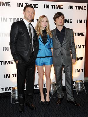 Amanda Seyfried In Time UK premiere in London on October 31, 2011