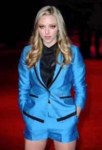 Amanda Seyfried In Time UK premiere in London on October 31, 2011