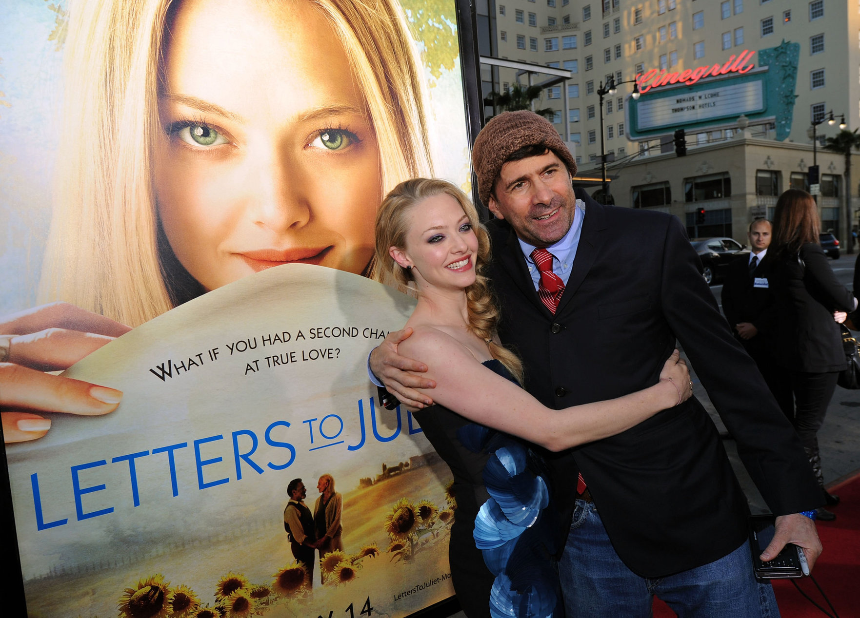 Amanda Seyfried at the Hollywood premiere of  Letters to Juliet  on May 11, 2010