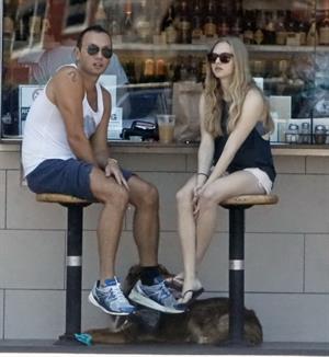 Amanda Seyfried at The Oaks Gourmet Market in Los Angeles on July 17, 2012